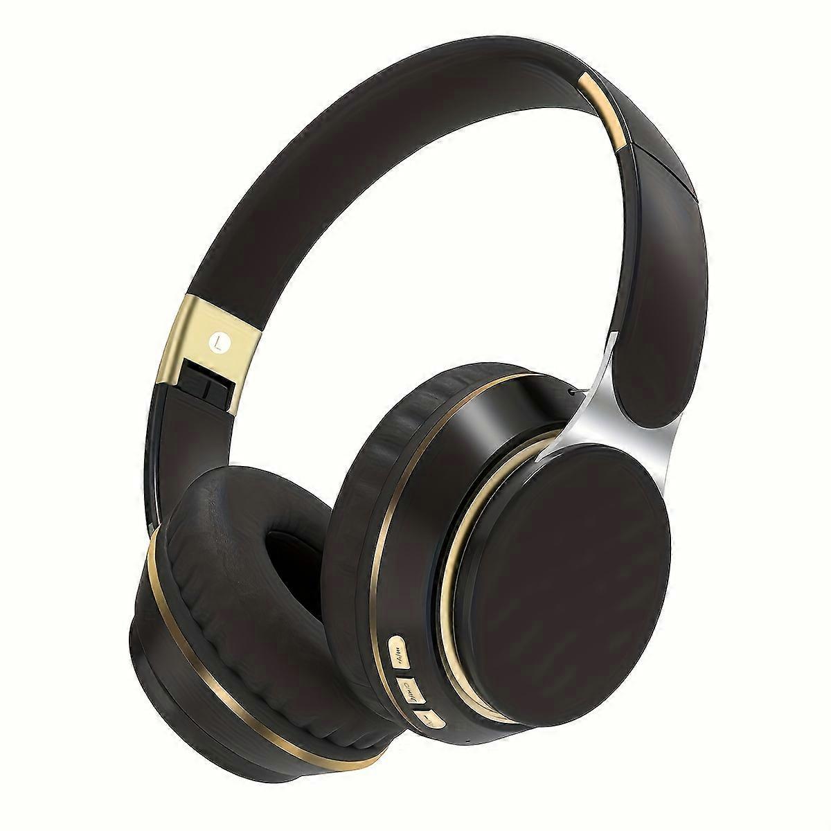 FG-07S Wireless Headphones - Surround Sound, On-Ear, 5.0 Stereo Channel, Volume Control, Condenser Microphone, Closed-Back, Great for Sports and Music