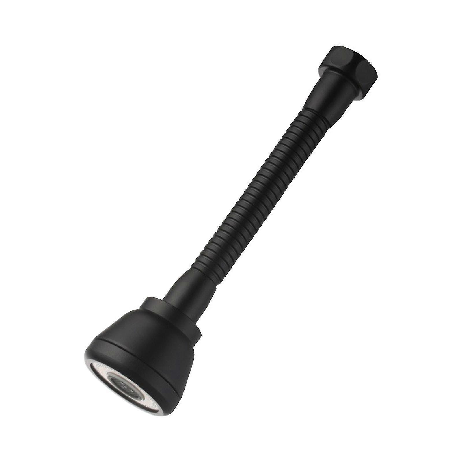 360 Rotatable Tap Head Faucet Extender - Splash-proof Kitchen Tap Sprayer - 3 Modes Water Saving - Black Copper Water Tap Head