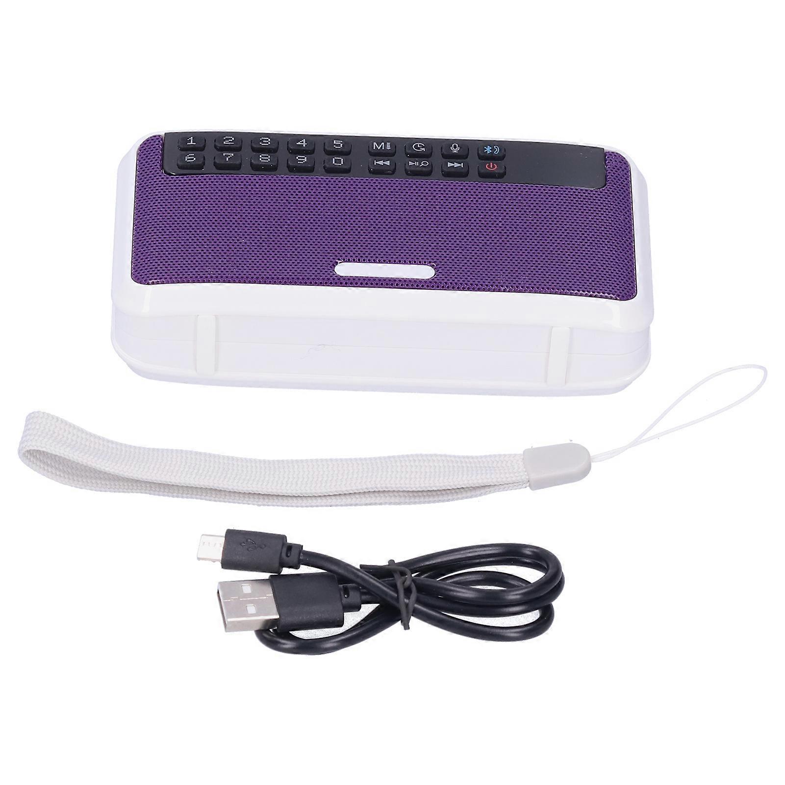 E500 Wireless Bluetooth Speakers with AUX Memory Card LED Flashlight
