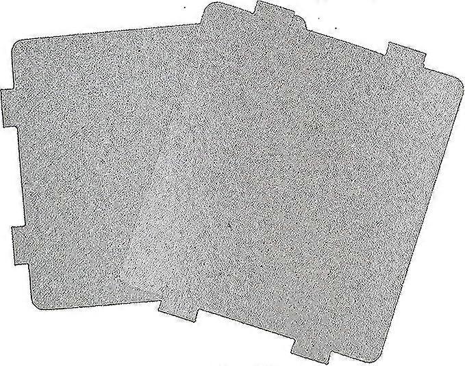 2 قطعة من أجزاء فرن الميكروويف أجزاء الميكا ملحقات العزل الحراري السميكة للغاية ، غطاء الدليل الموجي ل