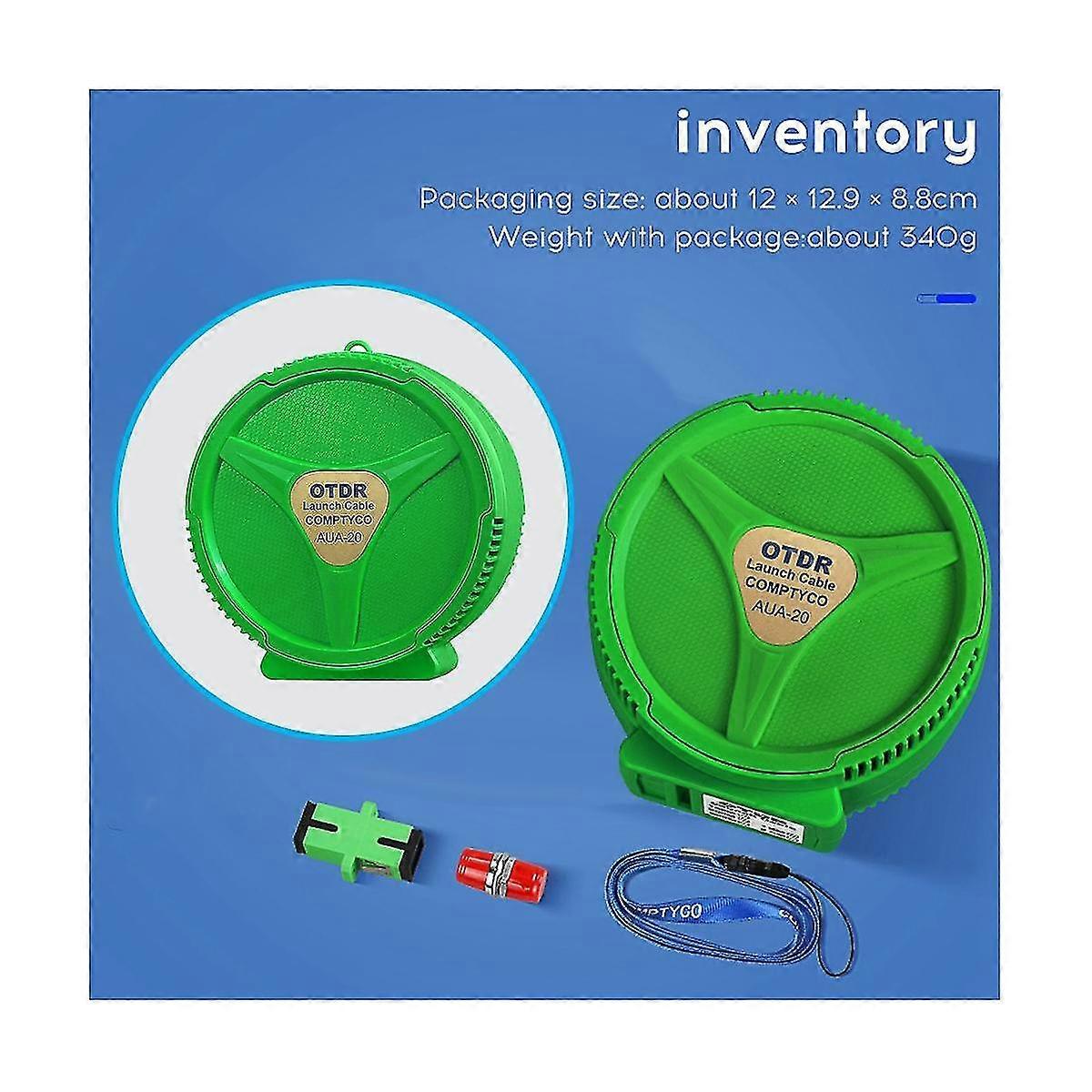 -20 Otdr Launch Cable Scapc-scapc Single Mode Sc Otdr Test Extension Cord 300m