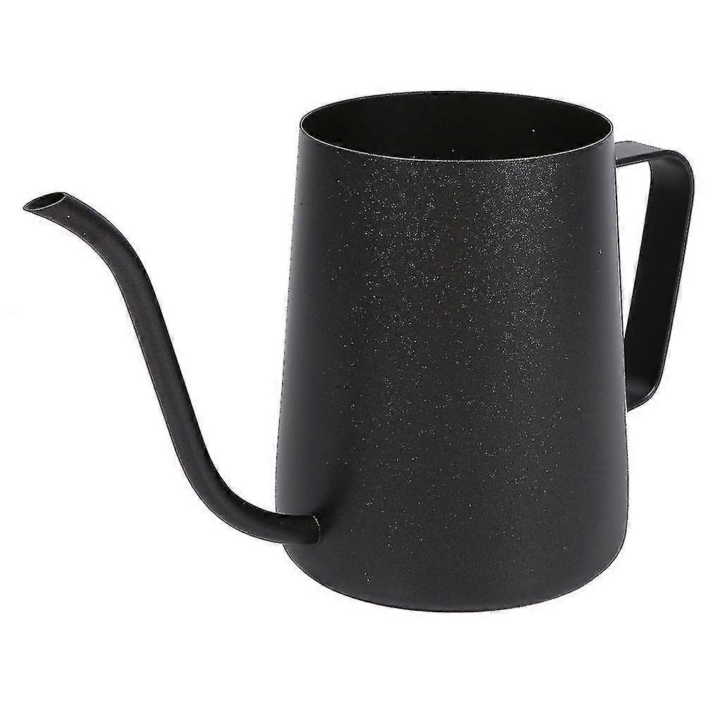 350ml Black Stainless Steel Gooseneck Pour Over Coffee Drip Kettle