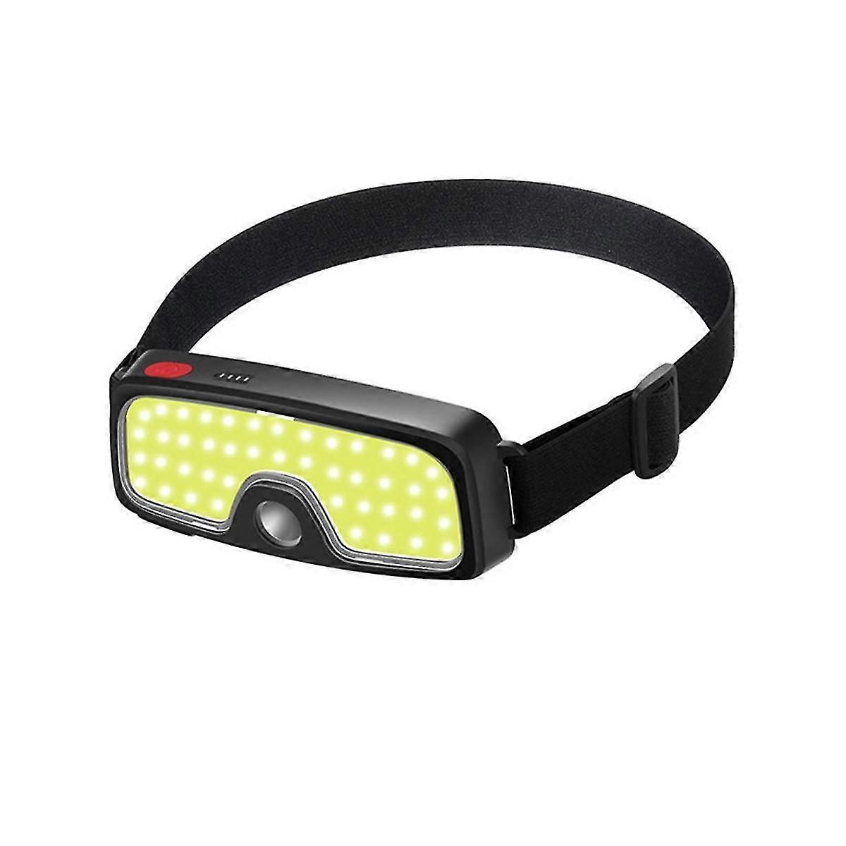 Camping Cob Head Light Lamp Usb Rechargeable Dual Cycling Running Headwear Fishing Head Light Lamp