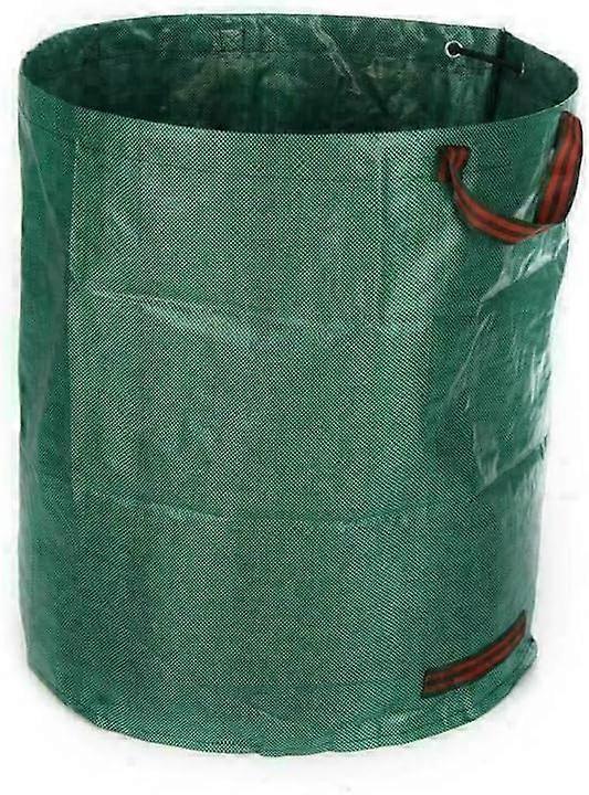Reusable Waterproof Round Garden Waste Bag Refuse Sack Durable Heavy Duty 200L With Handles (200L)