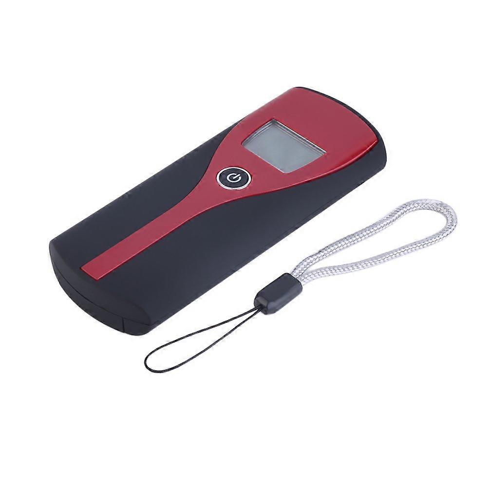 Black Wine Red Plastic Quick Response and Resume Universal Professional Digital LCD Display Alcohol Breath Alert Breath Tester