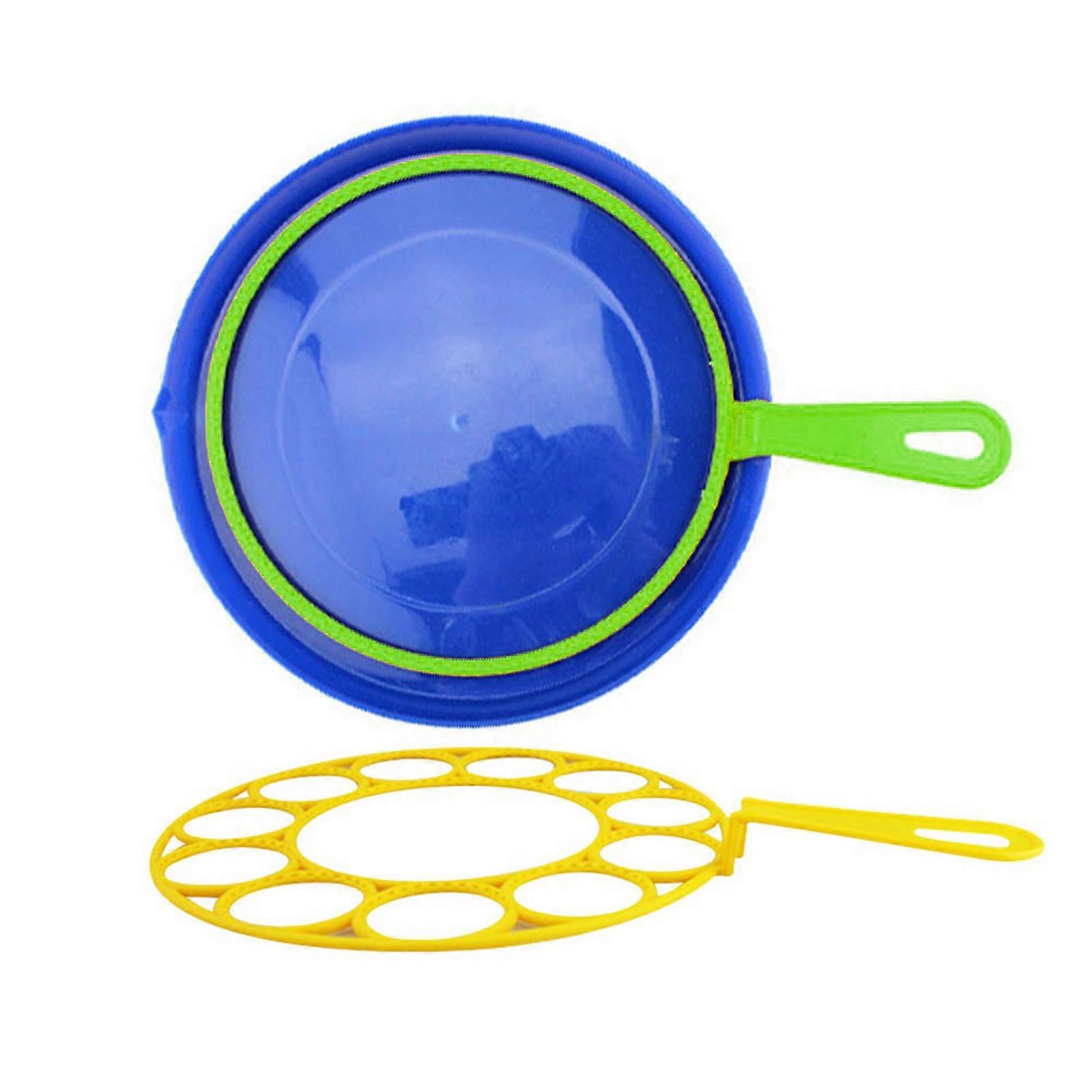 Bubble Dish Big Bubble Tool Soap Bubble Maker Blower Set Outdoor Toy Gifts