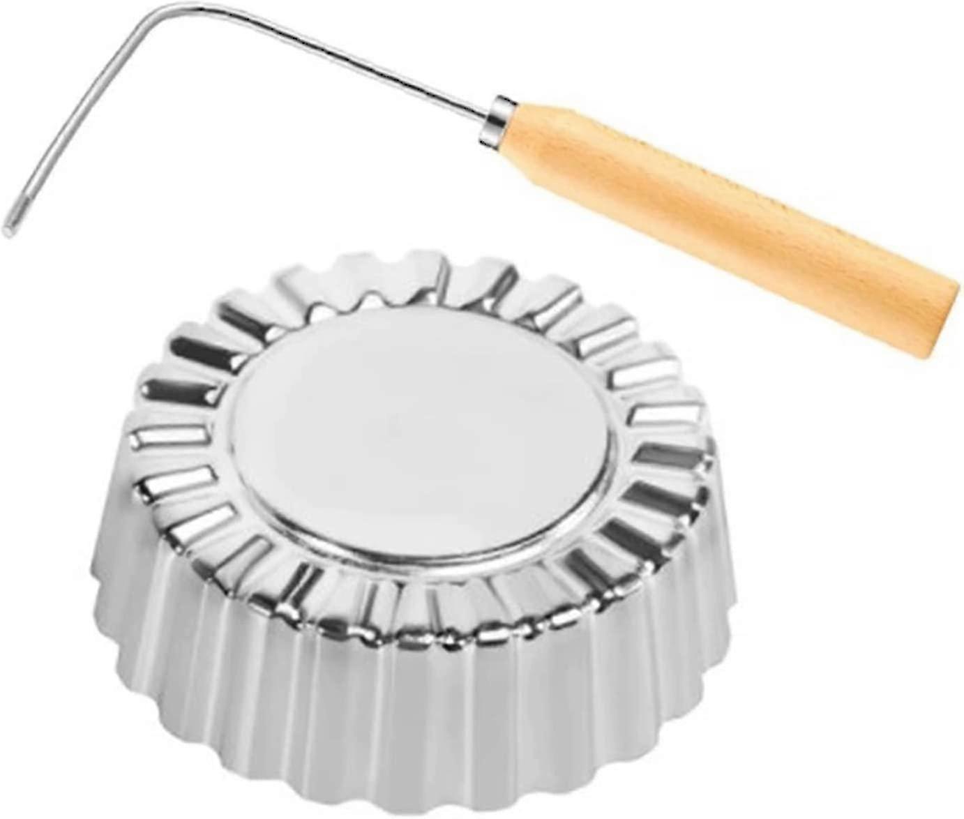روزيت Timbale مجموعة الحديد Bunuelera مع مقبض المكسيكي Bunuelo صانع المعجنات القاطع لقوالب الهراء المطبخ