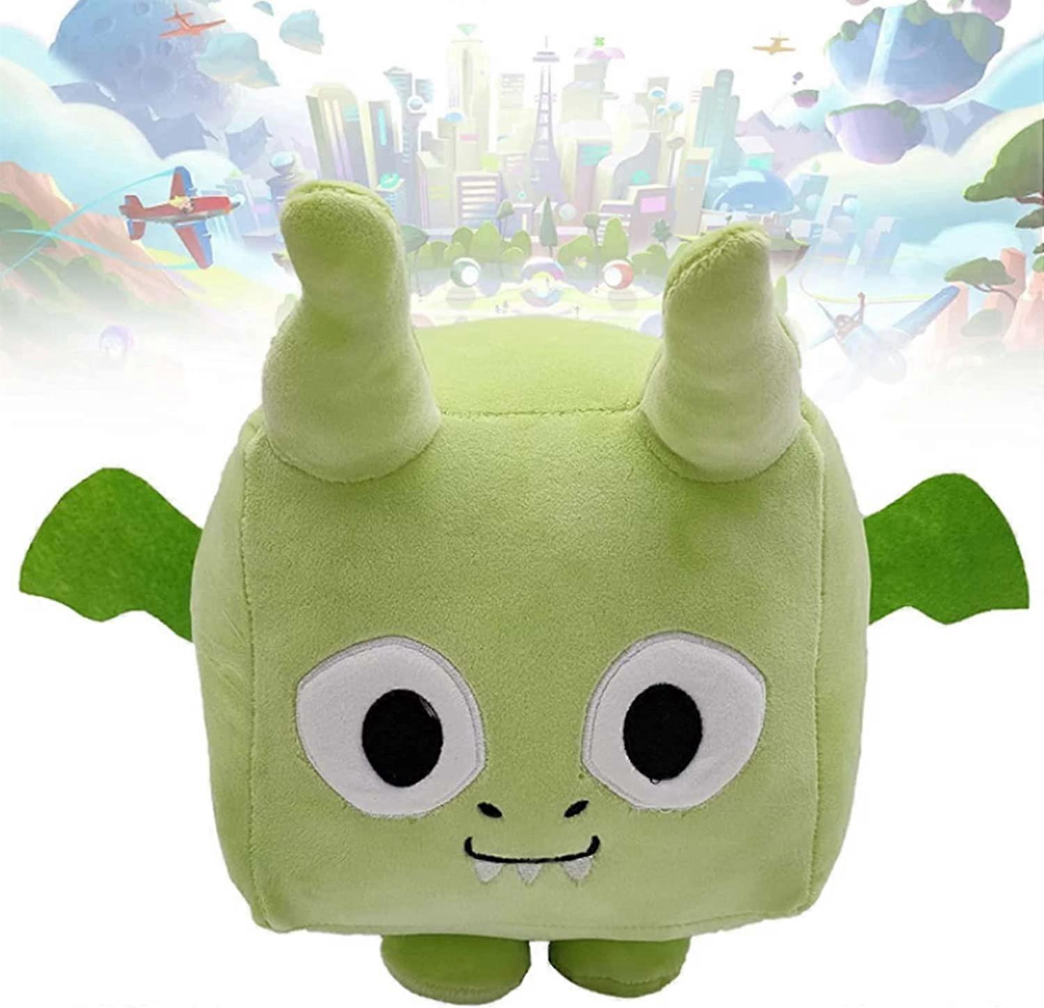 Big Games Cat Plushie, Big Games Huge Cat, Big Games Cat Plushie Pet Simulator X, Square Cat Plush, Kawaii Animal Cat Soft Stuffed Pillow (Color : Gre