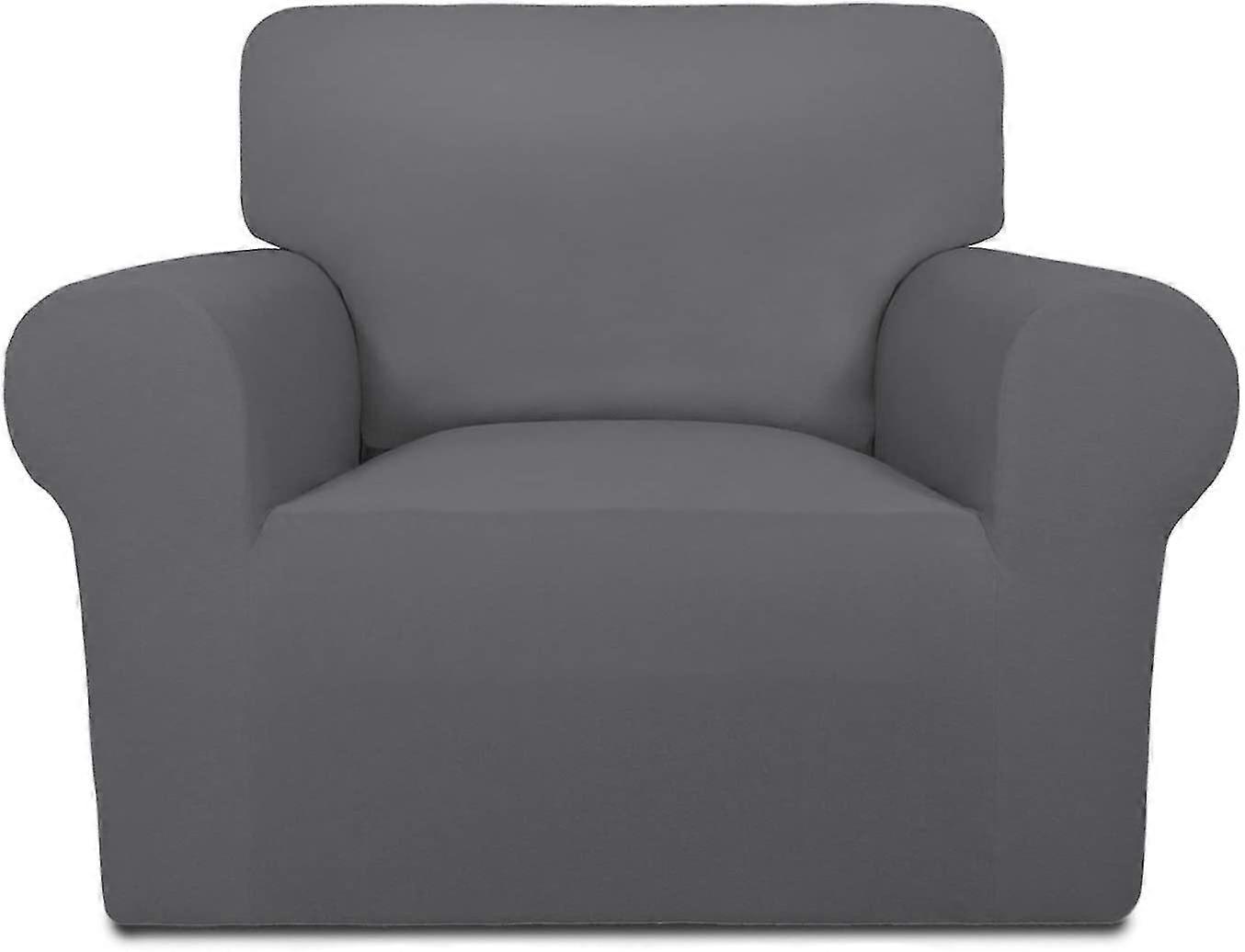 Super Stretch Chair Sofa Slipcover  Spandex Non Slip Soft Couch Sofa Cover, Washable Furniture Protector With Non Skid Foam And Elastic Bottom For Kid