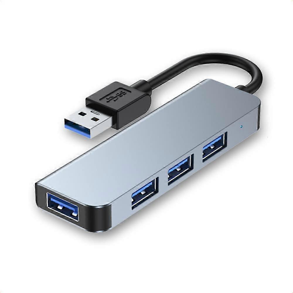 USB Hub,4 Port Ultra Slim USB Hub,Compatible with XPS,Surface,MacBook,PC,etc