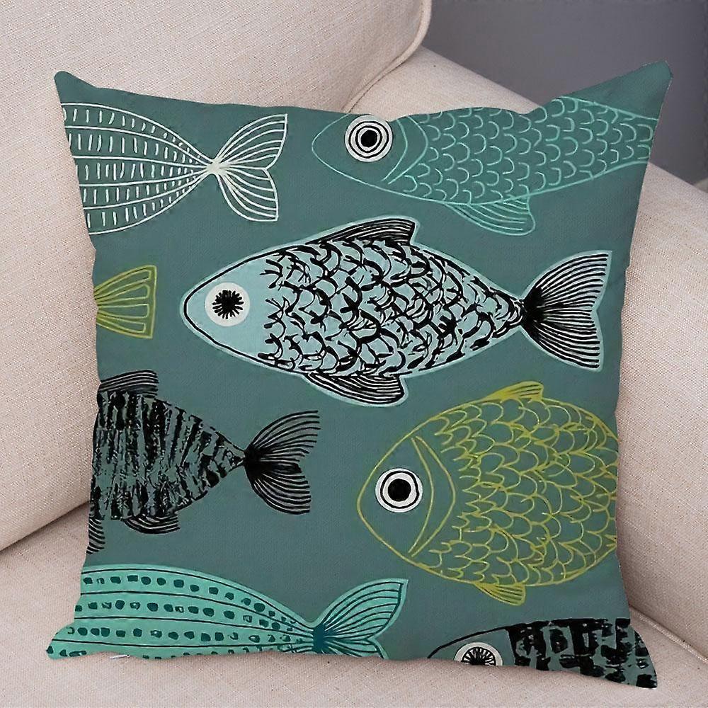 Estampado Funda de almohada Sofá Funda de cojín Diseño Estilo -564