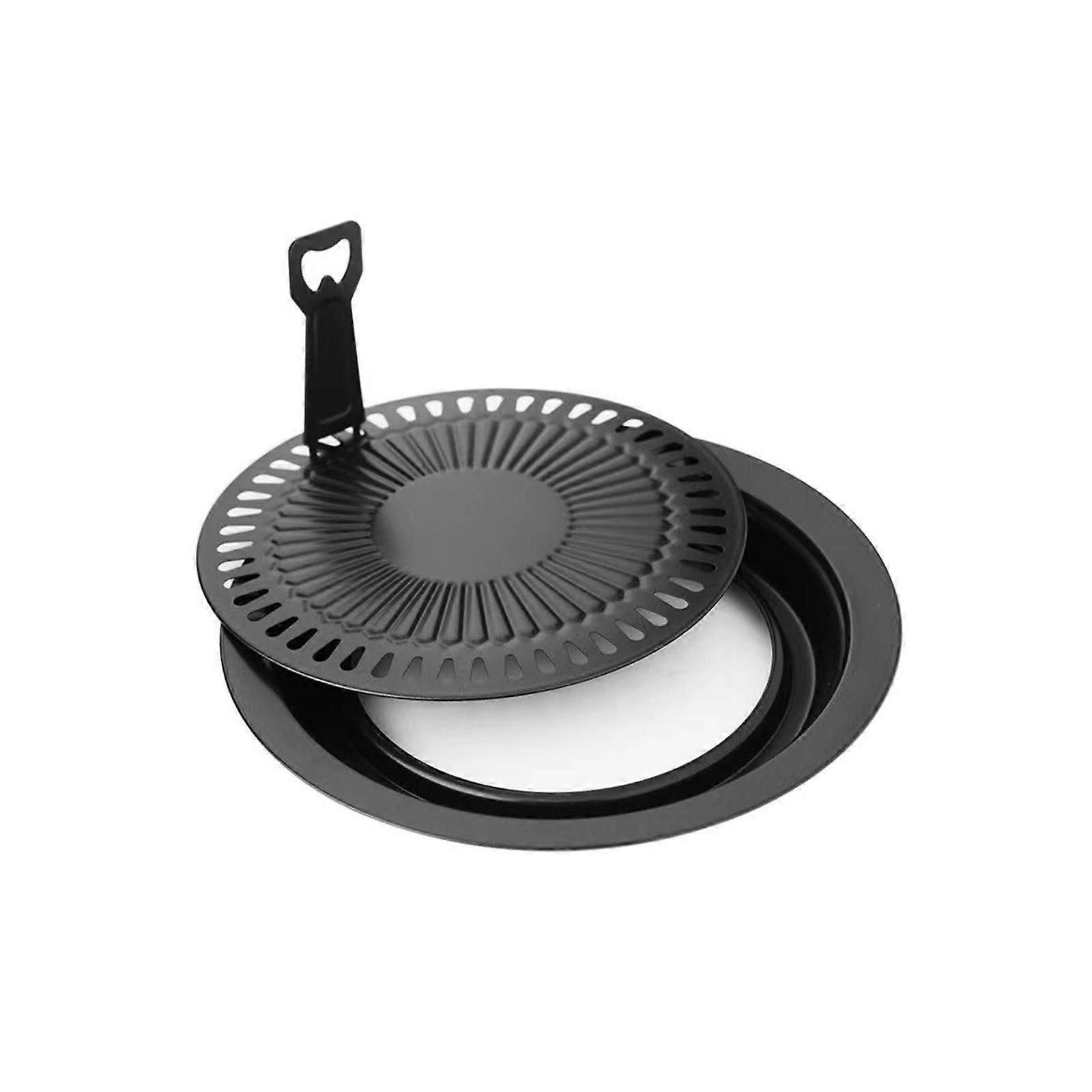 Grillfeste for bærbar gasskomfyrdiameter 32 cm BBQ grillplate