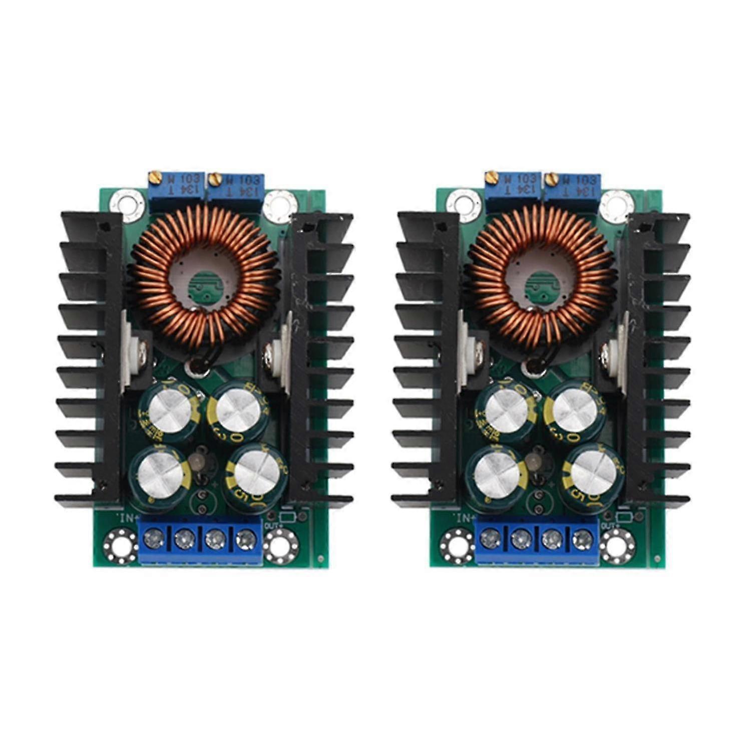 Christmas 2x - Cc Cv Converter Step-down Module 7-32v To 0.8-28v 12a 300w