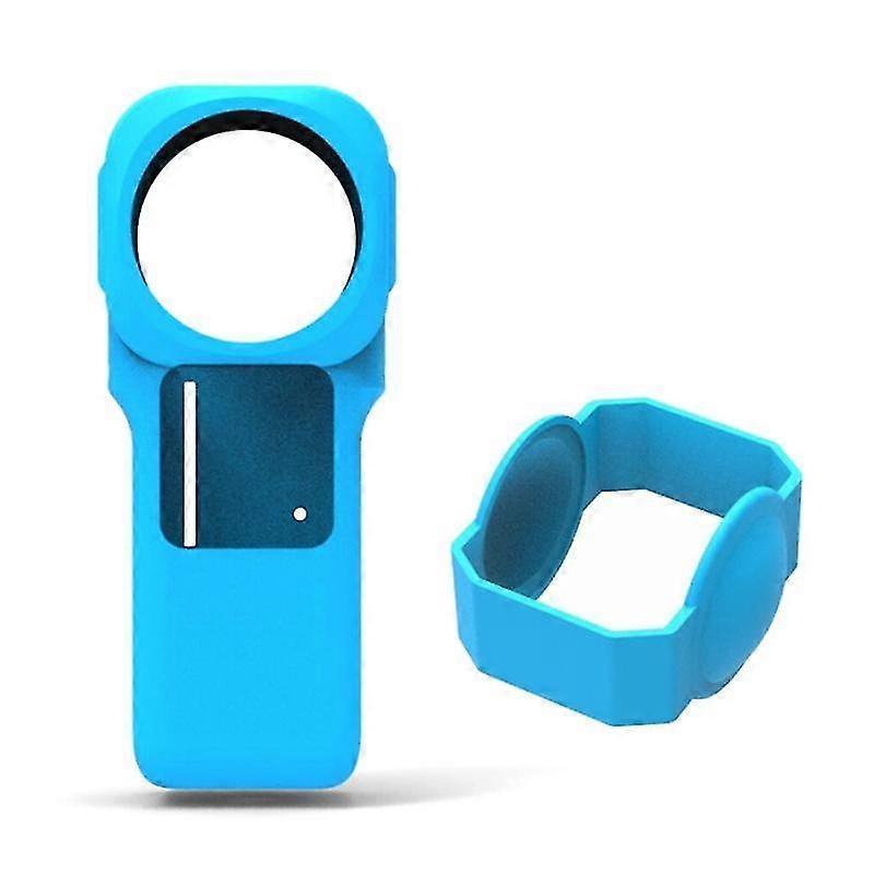 For Insta 360 Inch Panoramic Action Camera Scratchproof Silicone Case Lens Protector Cap Hood Acces