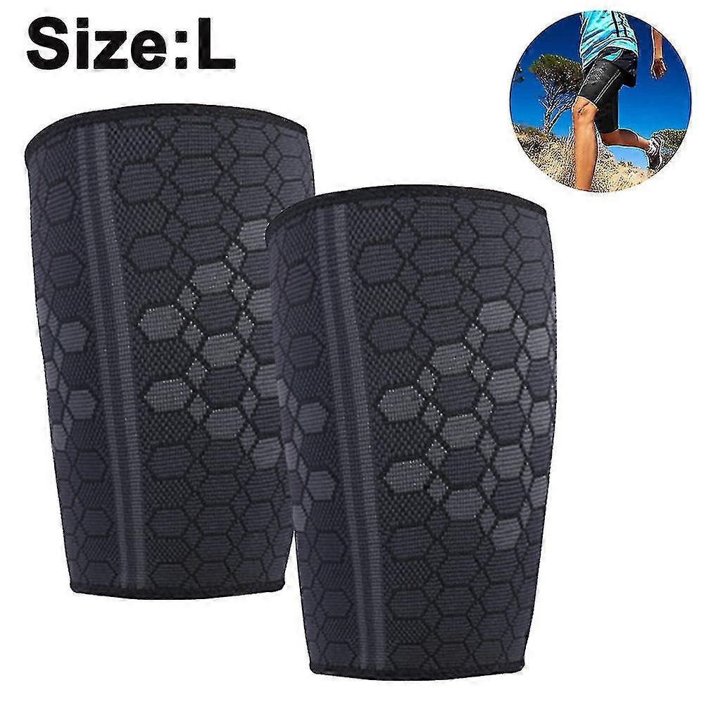 1 Pair Thigh Compression Sleeves Quad And Hamstring Support