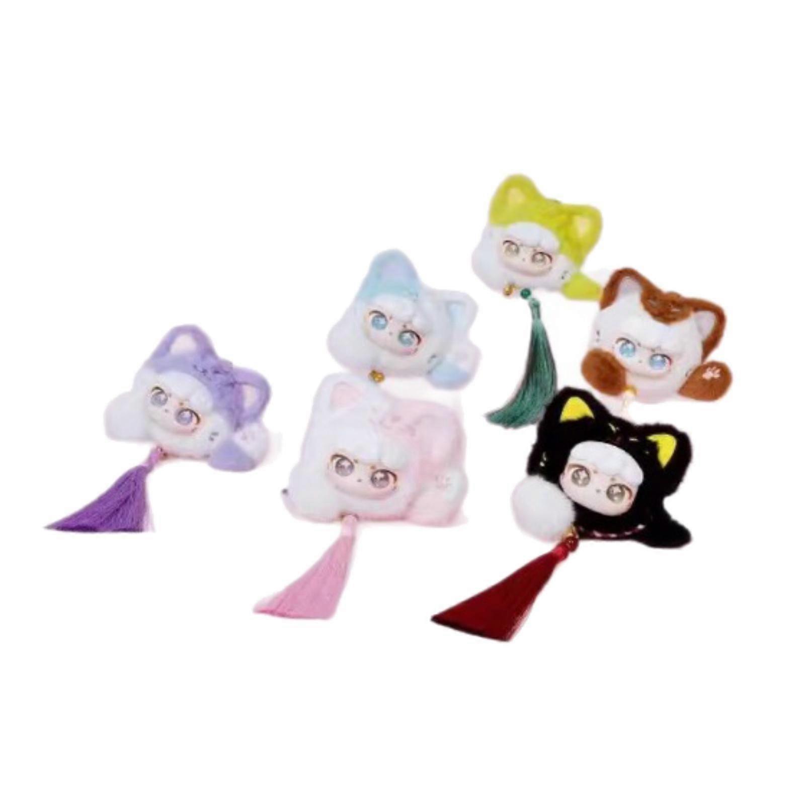 6x لطيف أفخم دمية هدايا عيد الميلاد دمية حيوانية إبداعية للفتيات والمراهقين الأطفال