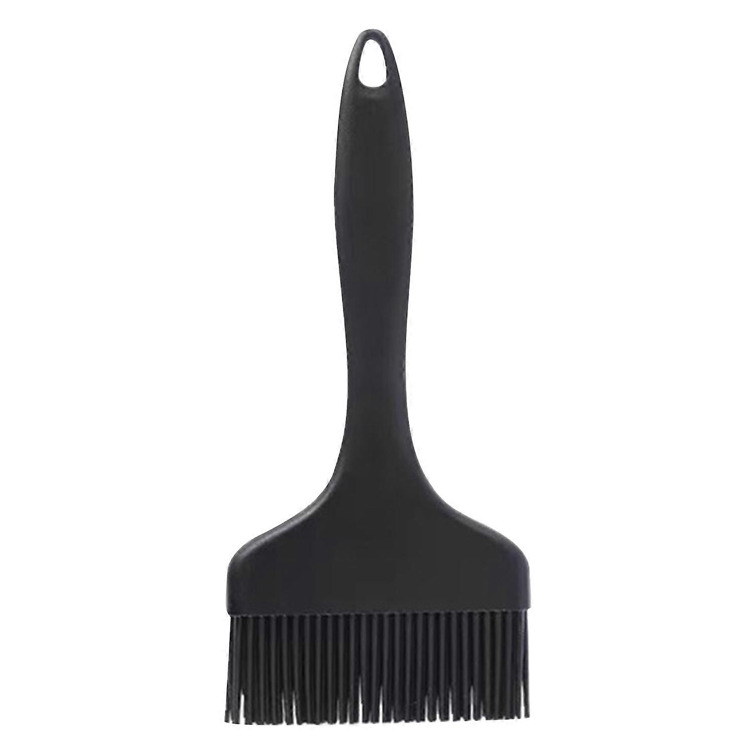 Oil Brush Evenly Spread Wide Brush Head Comfortable Grip Hanging Hole Heat Resistant Basting Brush