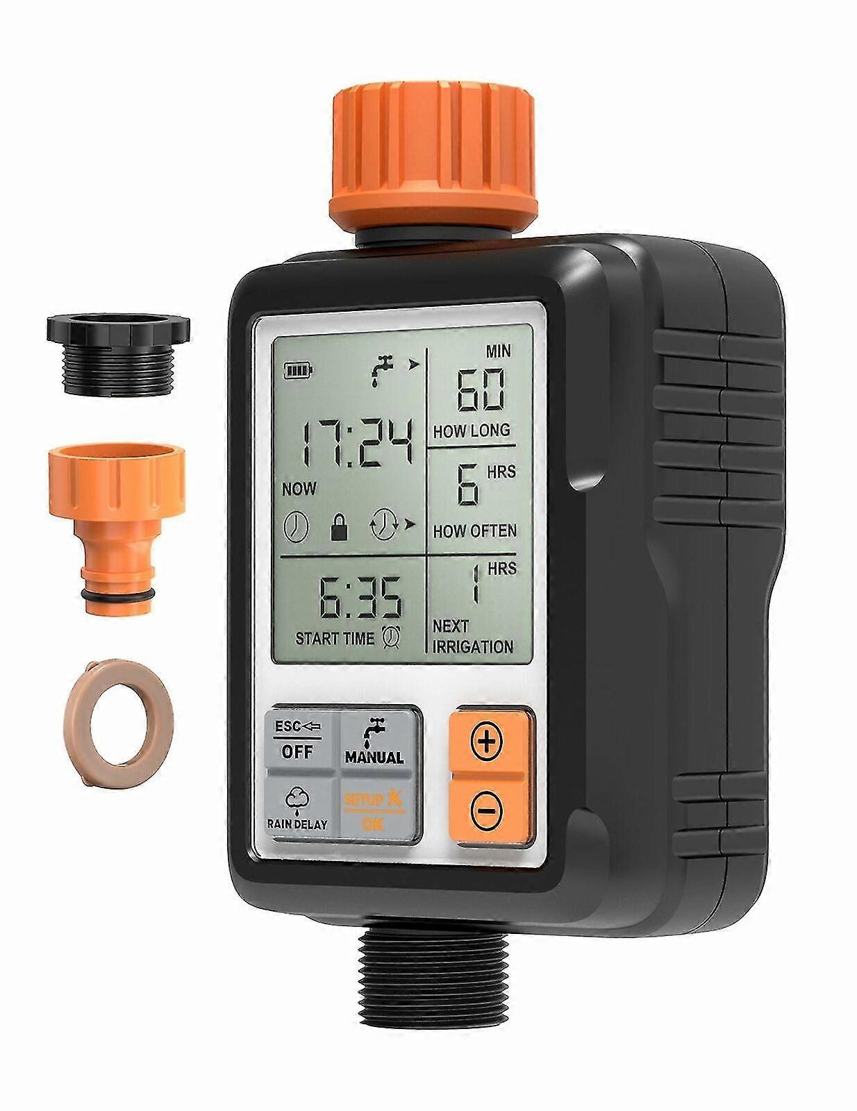 Automatic Irrigation Water Tap Garden Yard Watering Control Digital Timer System