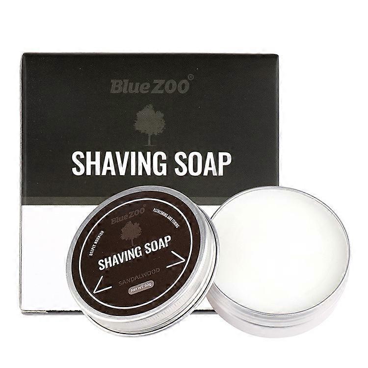 Shaving Soap for Men Beard Soap Cream Mens Shave Butter Creme Moisturizing Shave Soap Man Face Care for All Skin Types