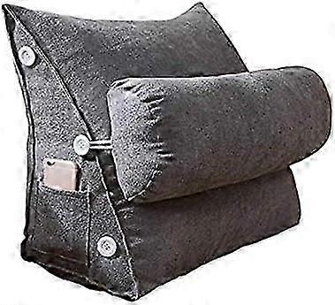 Triangle Pillow Back Cushion Sofa Bed Office Chair Cushion