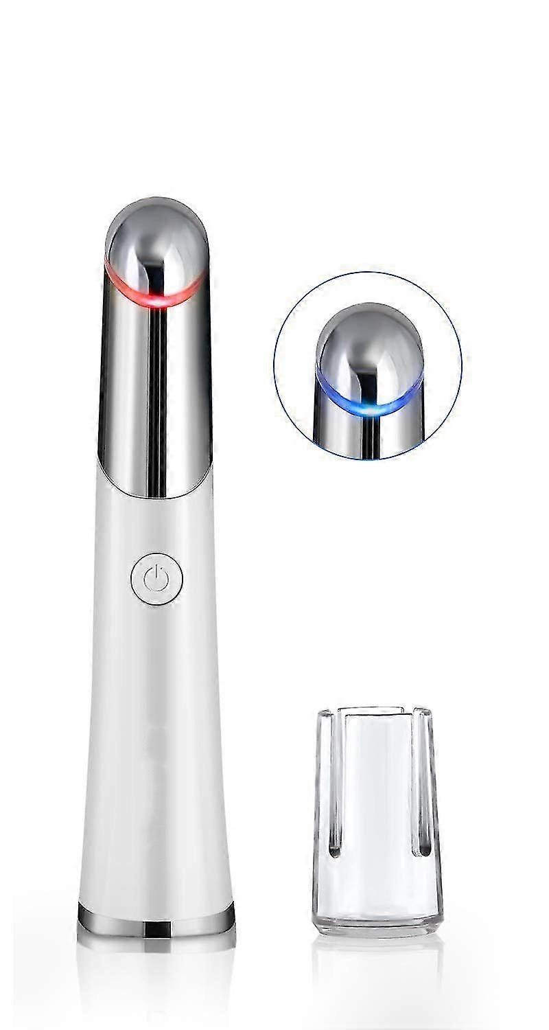 Eye Massager, Anti Aging Massager Ionic Remove Dark Circles With 42 Heated Rechargeable Facial Massager Anti Wrinkle Device