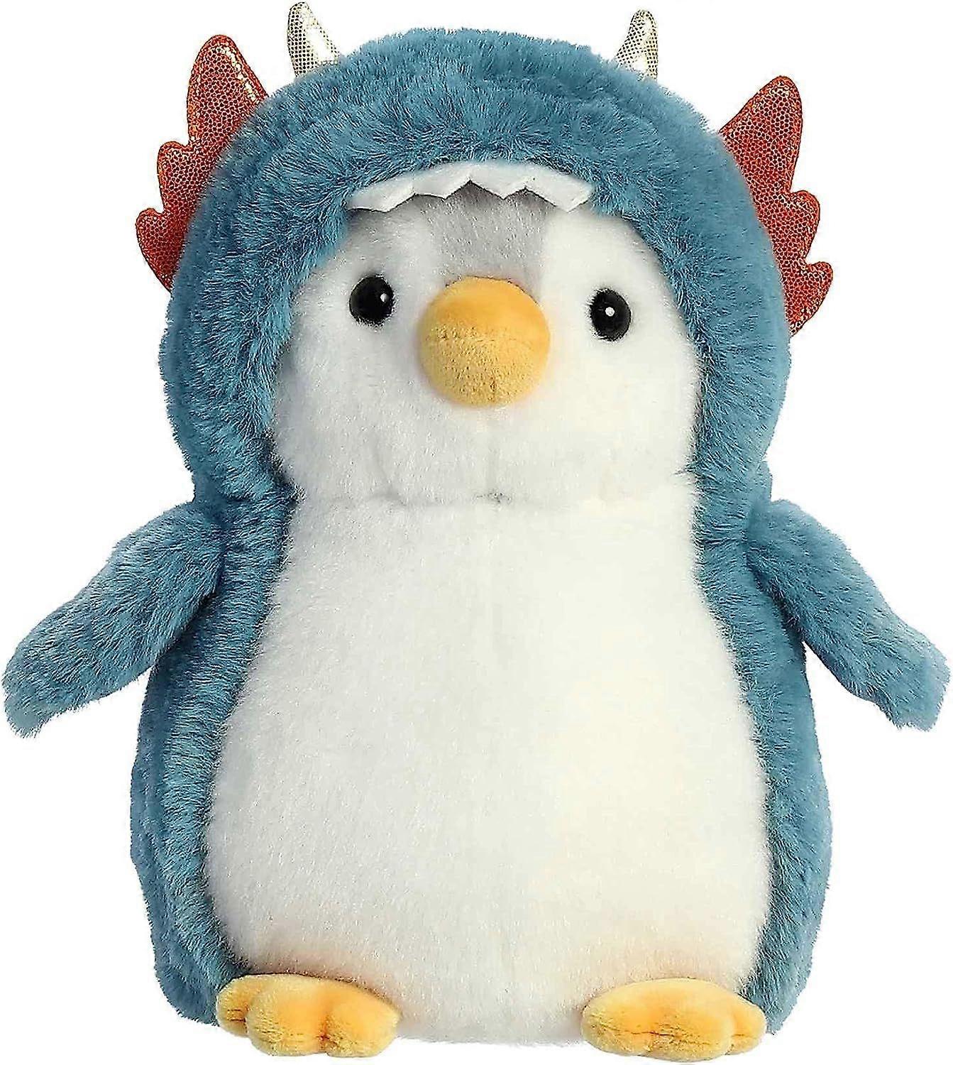 SBSGV Pompom Penguin - 8"" Pompom Dragon, Blue