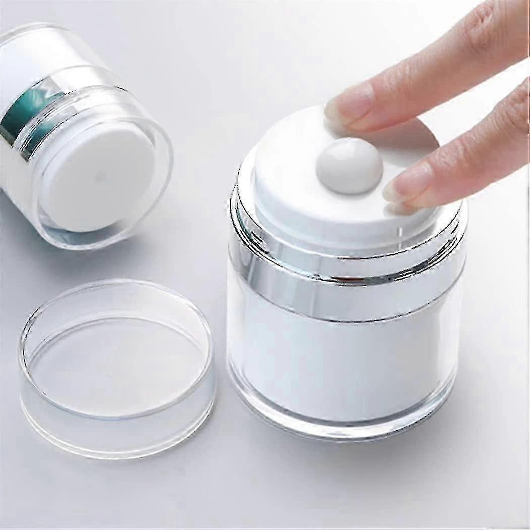 Airless αντλία μπουκάλι κρέμα βάζο κενό μπουκάλι ταξίδι χωρίς αέρα αντλία Jarmoisturiser δοχείο φορητός διανομέας αντλία ενυδατικής κρέμας ανταλλακτικά καλλυντικά βάζα