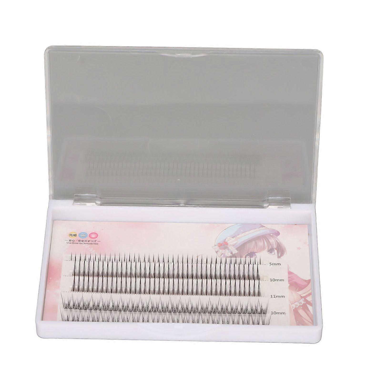 DIY Fishtail Individual Cluster Lashes for Lower Eyelashes