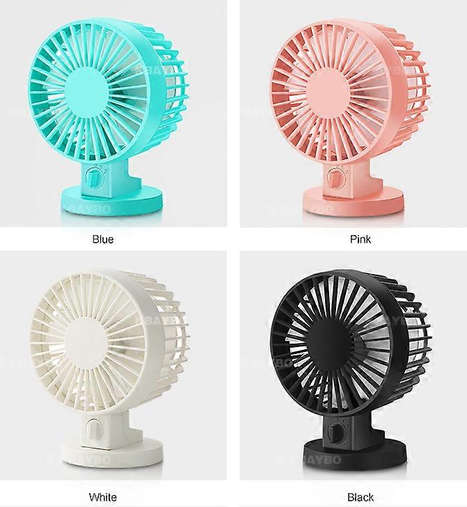 USB Charging Portable Handheld Mini Electric Fan Summer Desk Table Cooling Fans New White