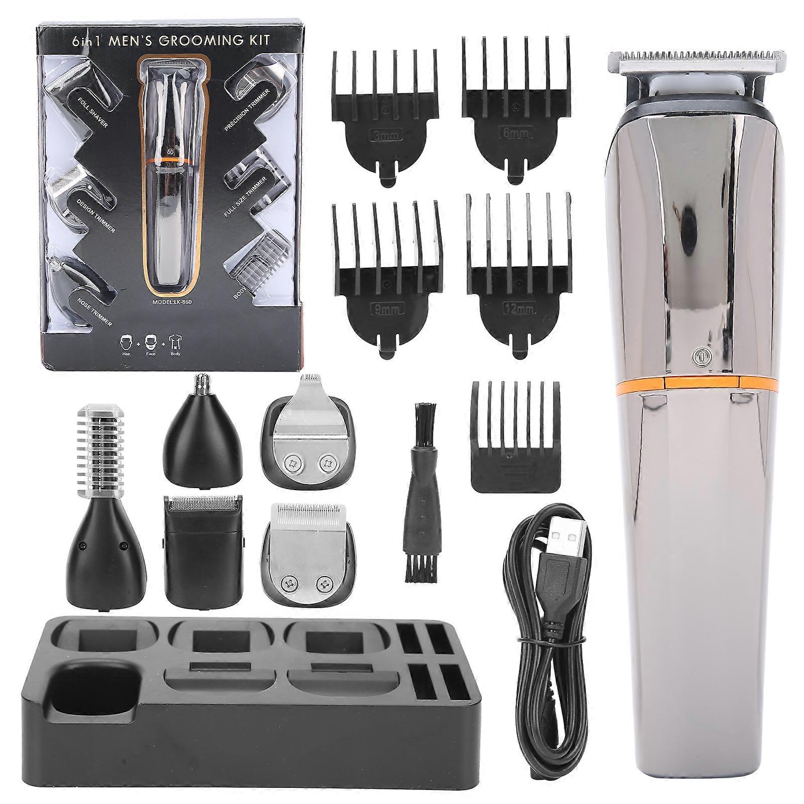 Multi fonctionnel rechargeable électrique tondeuse à cheveux rasoir rasoir corps nez tondeuse à poils