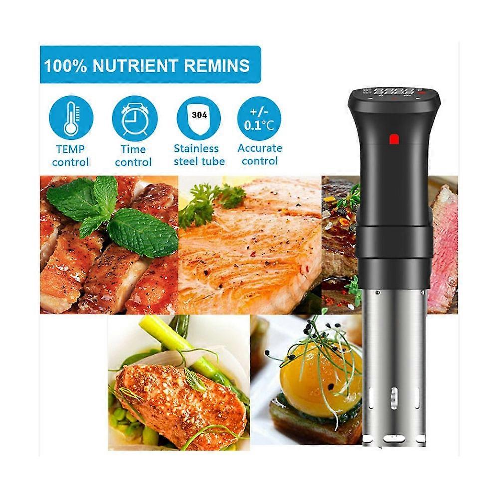 Sous Vide 1100W Sous Vide Cooker Control Hot Pot Digital LCD Display Time and Temperature Control Po