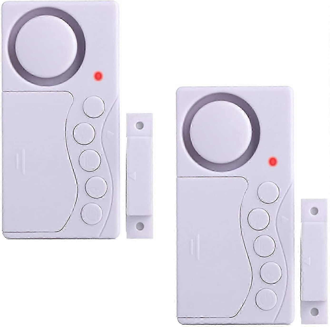 Adjustable Delay Wireless Fridge Alarm Door Open, 3/15/30/60 Seconds Security