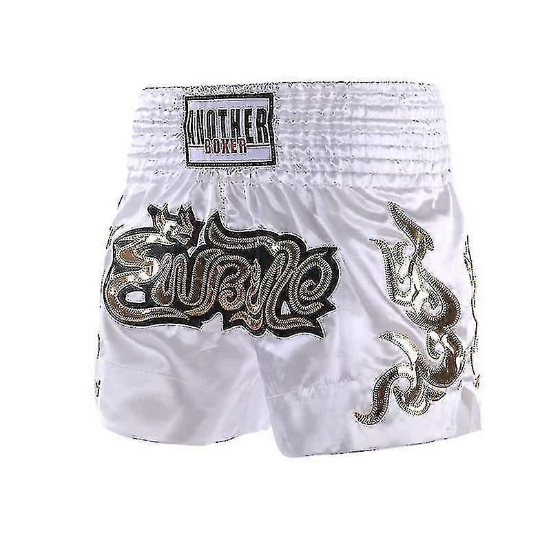 Muay Thai Eğitim Şort Erkek Kısa Muay Thai Profesyonel Yarışma Eğitim Mma Bjj Kick Boks Trunk Bayanlar Çocuklar Universal Print Ufc Dövüş