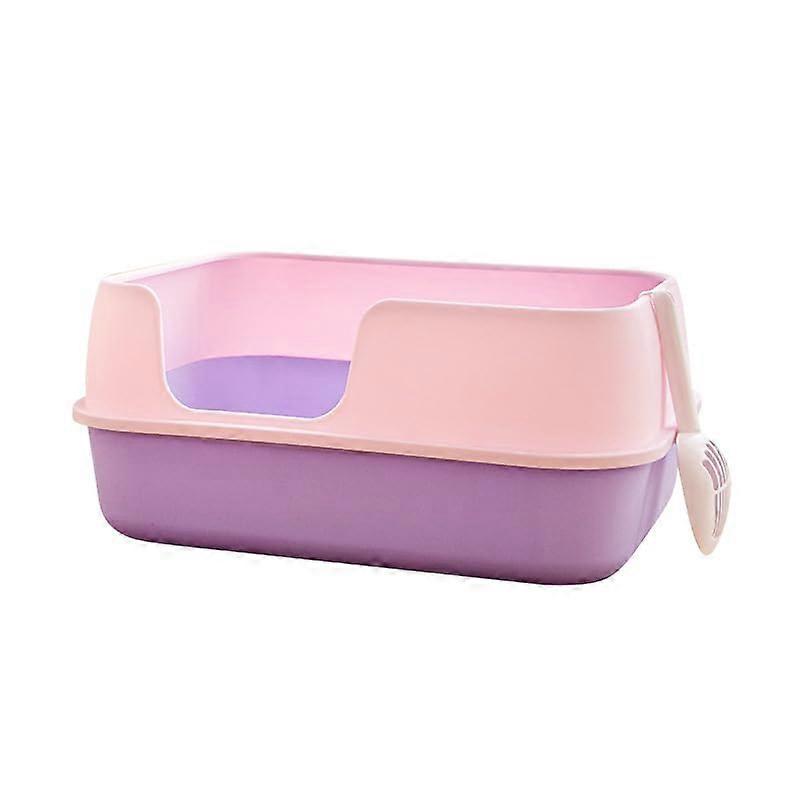Extra large leak-proof cat litter box