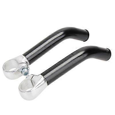 Ergonomic Design Aluminum Alloy Bike Handle Grips Mountain Bike Safety Grips Anti-Slip Black Bicycle Handlebar Grips for Replacement for 22.2MM Most