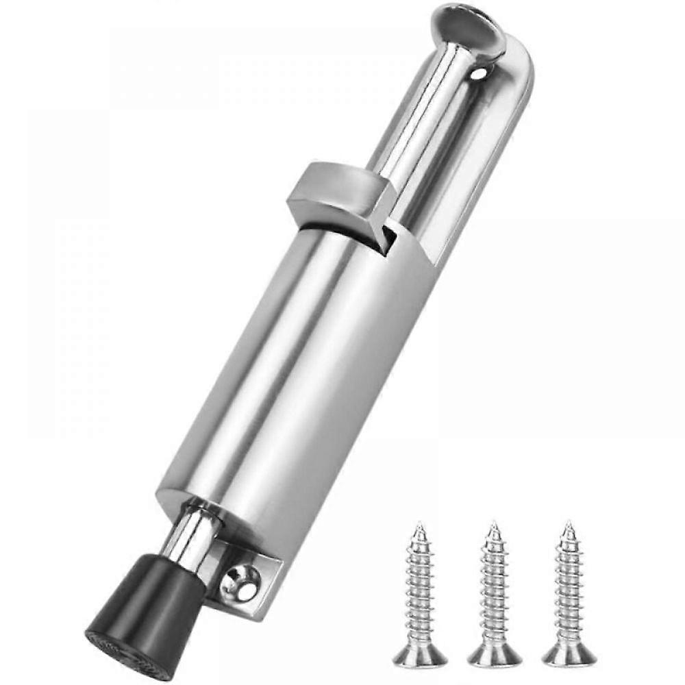 Door Stop, Adjustable, Stainless Steel