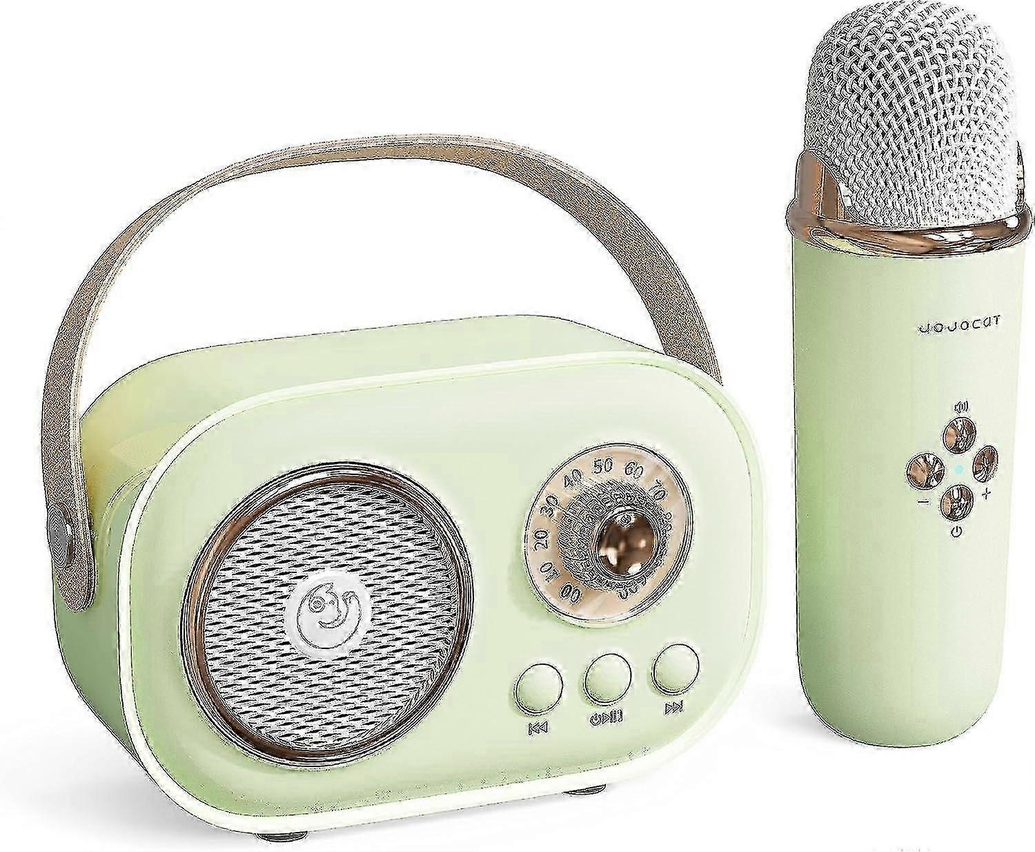 آلة كاريوكي للأطفال ، مكبر صوت بلوتوث محمول مع ميكروفون لاسلكي ، آلة كاريوكي صغيرة ، أفكار هدايا فتاة عمرها 10 سنوات ، تحدث بلوتوث محمول