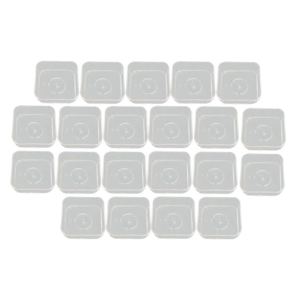 Plastic Tealight Molds Transparent Making Holder