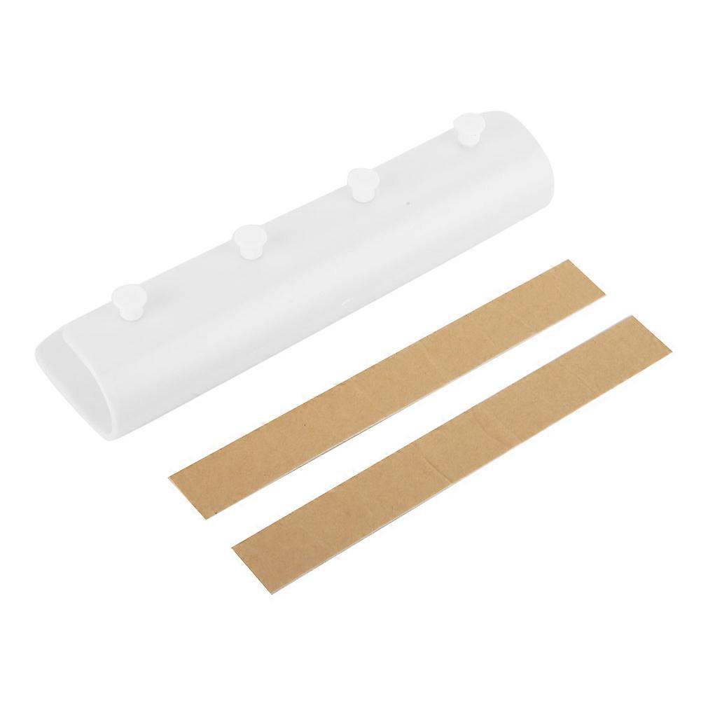 Household Waterproof Wall Mounted Nail Storage Rack Shelf for Bathroom, Durable Organizer, Space-Saving Design, Easy Installation