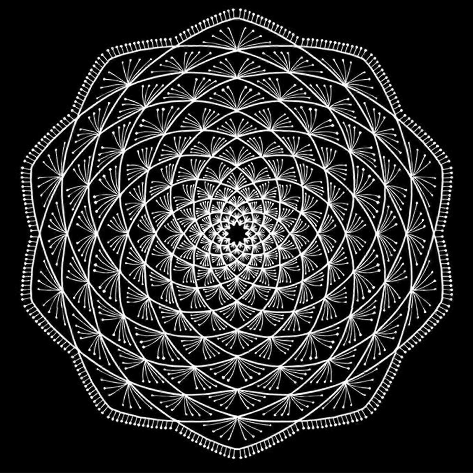 Tarots Tablecloth Rune Divinations Table Cover Astrology Oracles Board Game Mat Square Shape Pendulum Altar Table Cloth  50x50cm