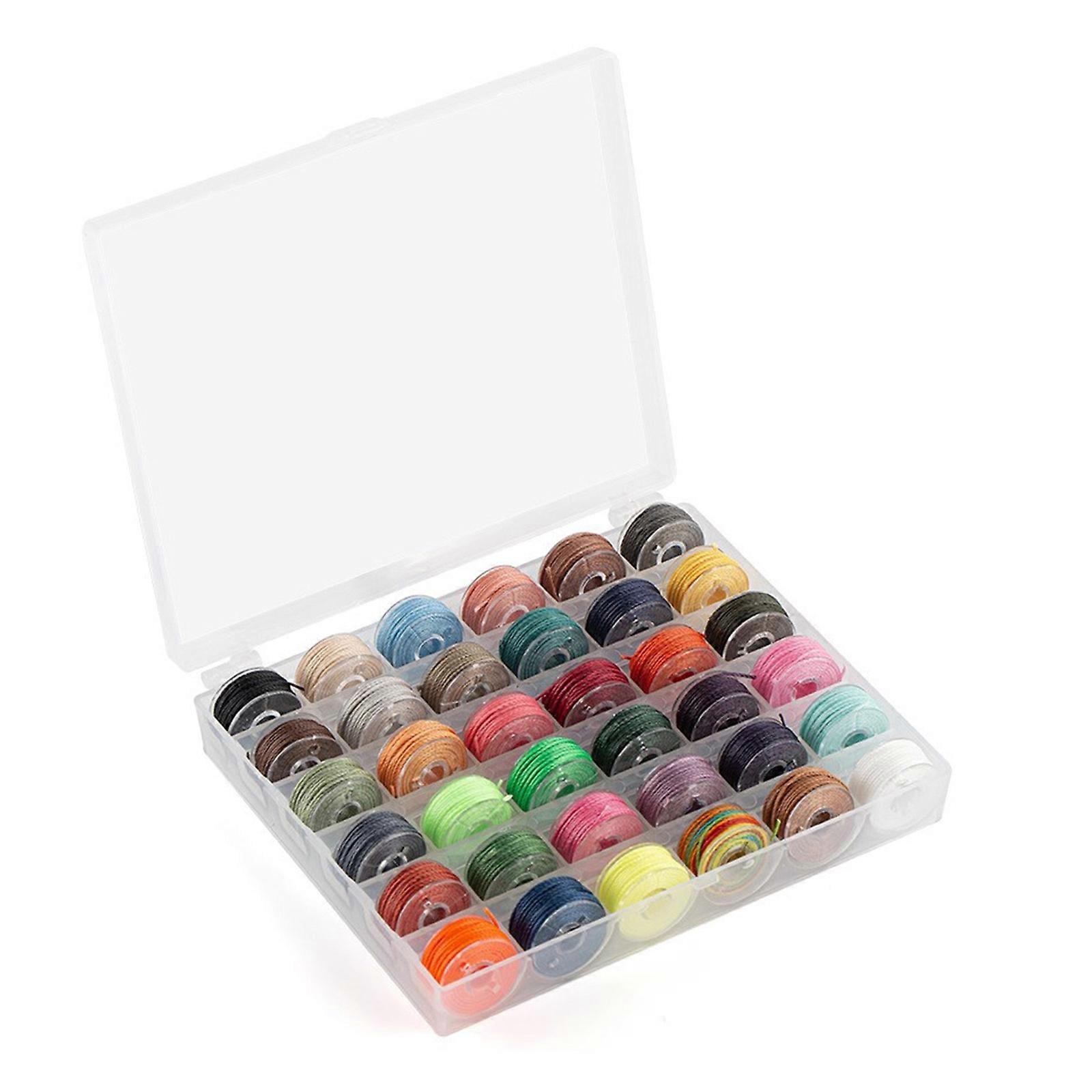 Polyester Waxed Thread 25/36 Colors Bracelet Thread Bookbinding Thread Handmade Materials Waxed Strings for Jewelry  36 colors 0.55mm