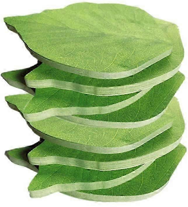Leaf Sticky Note Pads Memo Pads Anti-Forgetting Reminder Note DIY Decoration Home Wall/Photo Wall Decoration,50 Sheets/Pad,8 Pads,400 Pages in Total