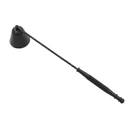Vintage Metal Bell Long Shape Candle Snuffer Banquet Handle Wick Extinguisher