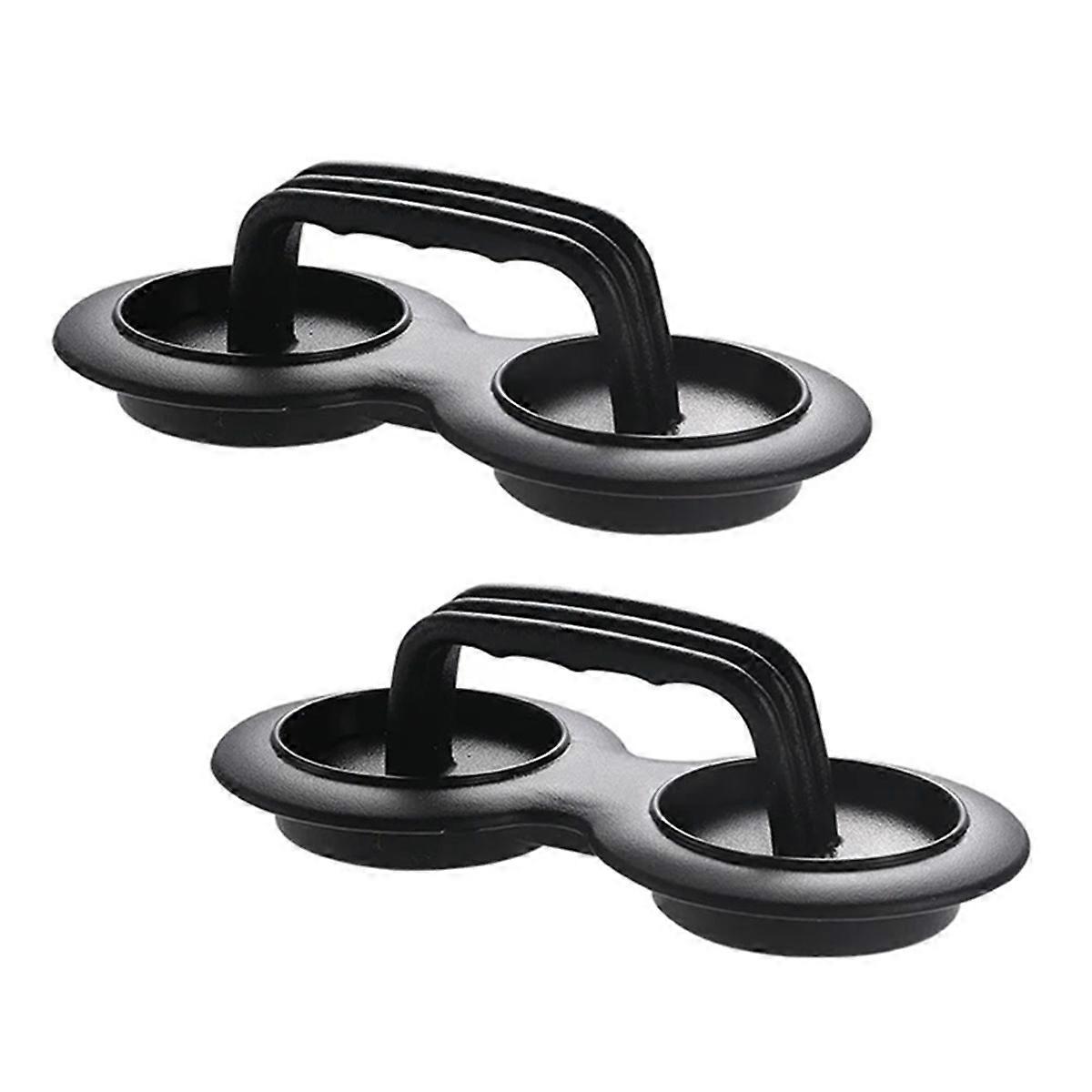 Burger Press Patty Maker Non-Stick Hamburger Press Kit Black
