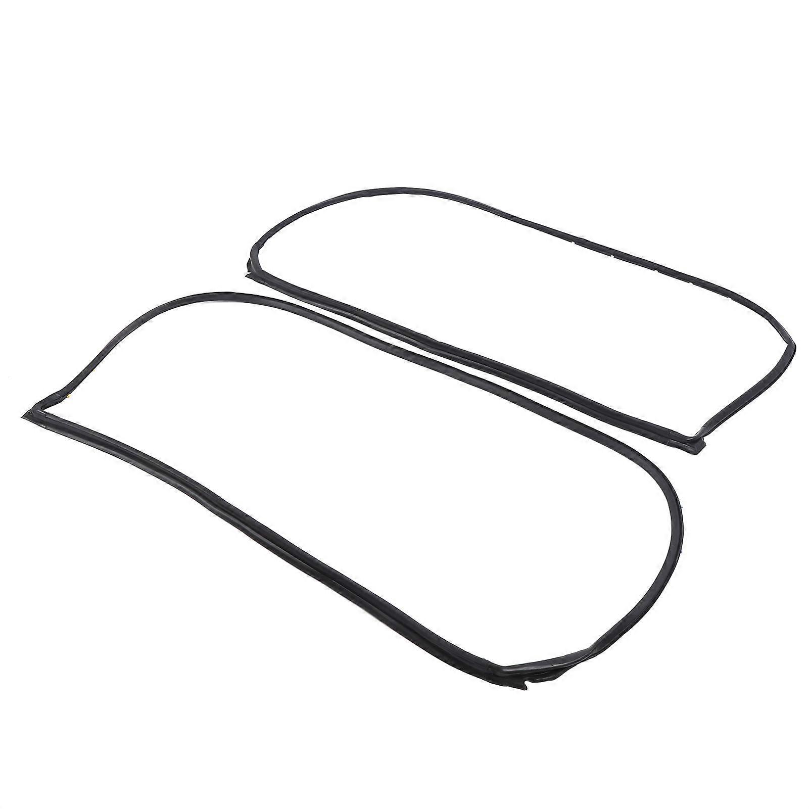 Front Door Weatherstrip Seal 72350 TA5 A01 Left Right Front Door Rubber Seal Strip for Accord Sedan 2008-2013 