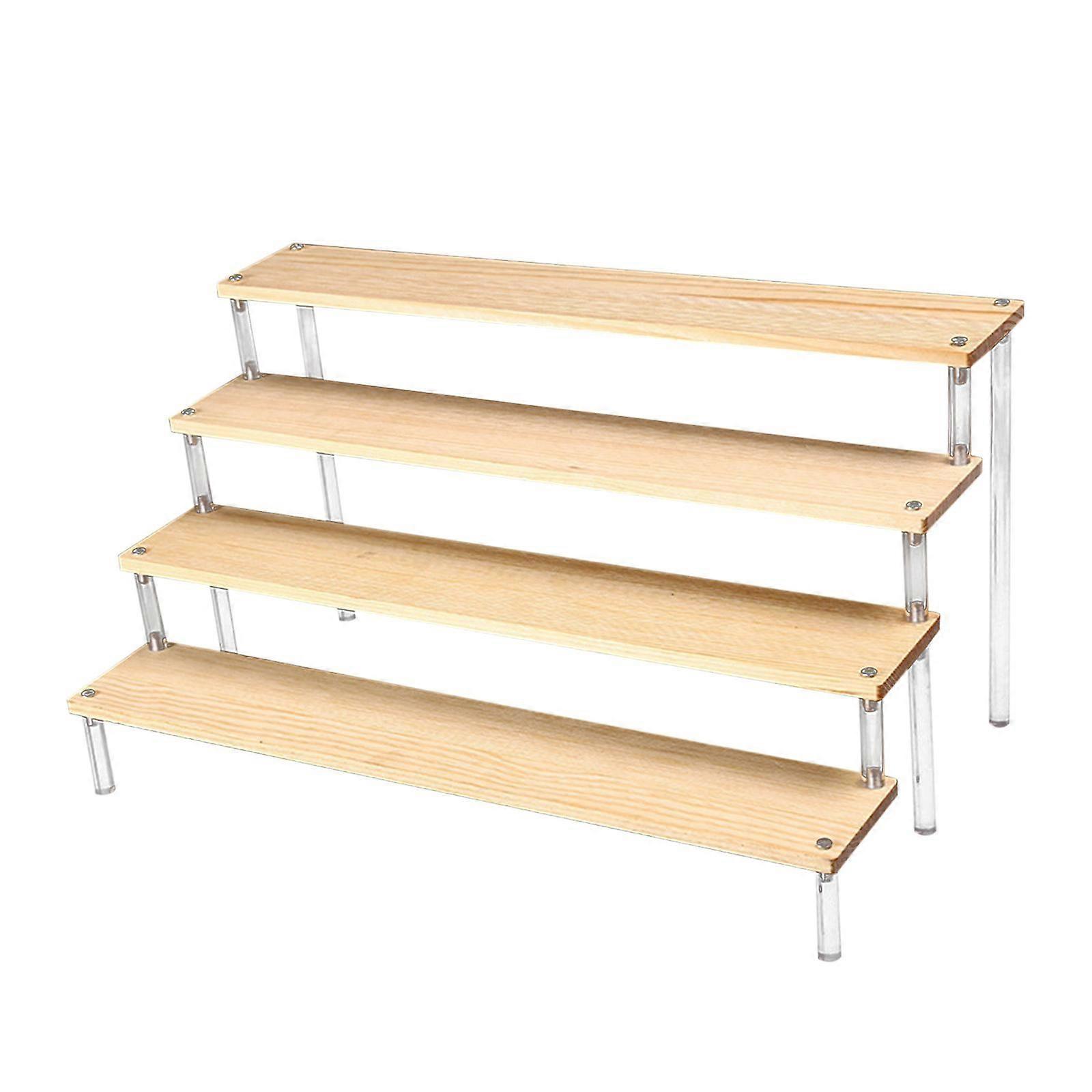 Schmuckdisplay Riser Regal Vitrine Leuchten 2 Ebenen