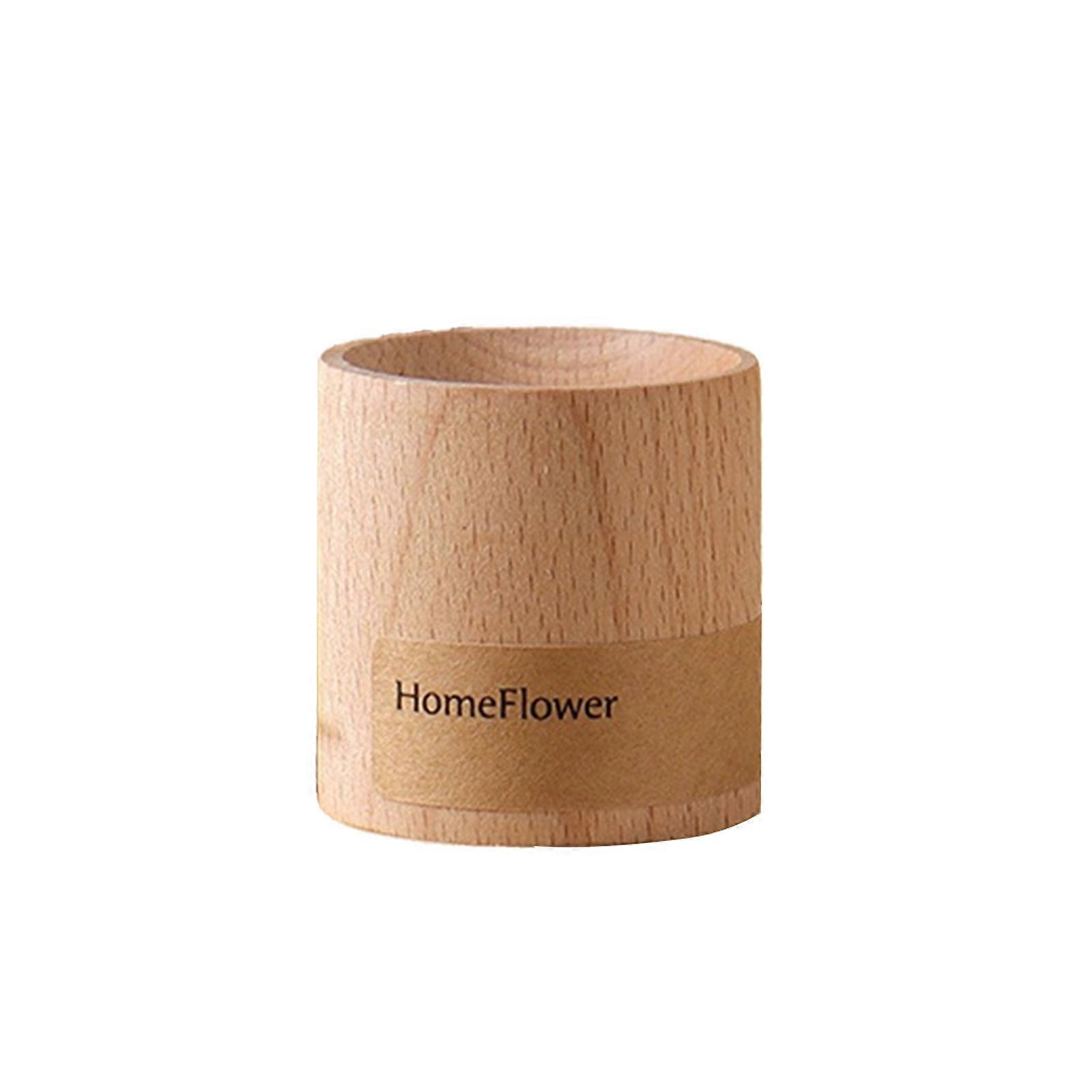 Diffuseur d’aromathérapie Diffuseur d’huile de bois de 1,57 pouce Améliorer le sommeil Maison Diffuseur cylindrique d’aromathérapie pour l’entraînement Yoga Contemplation PUW3018