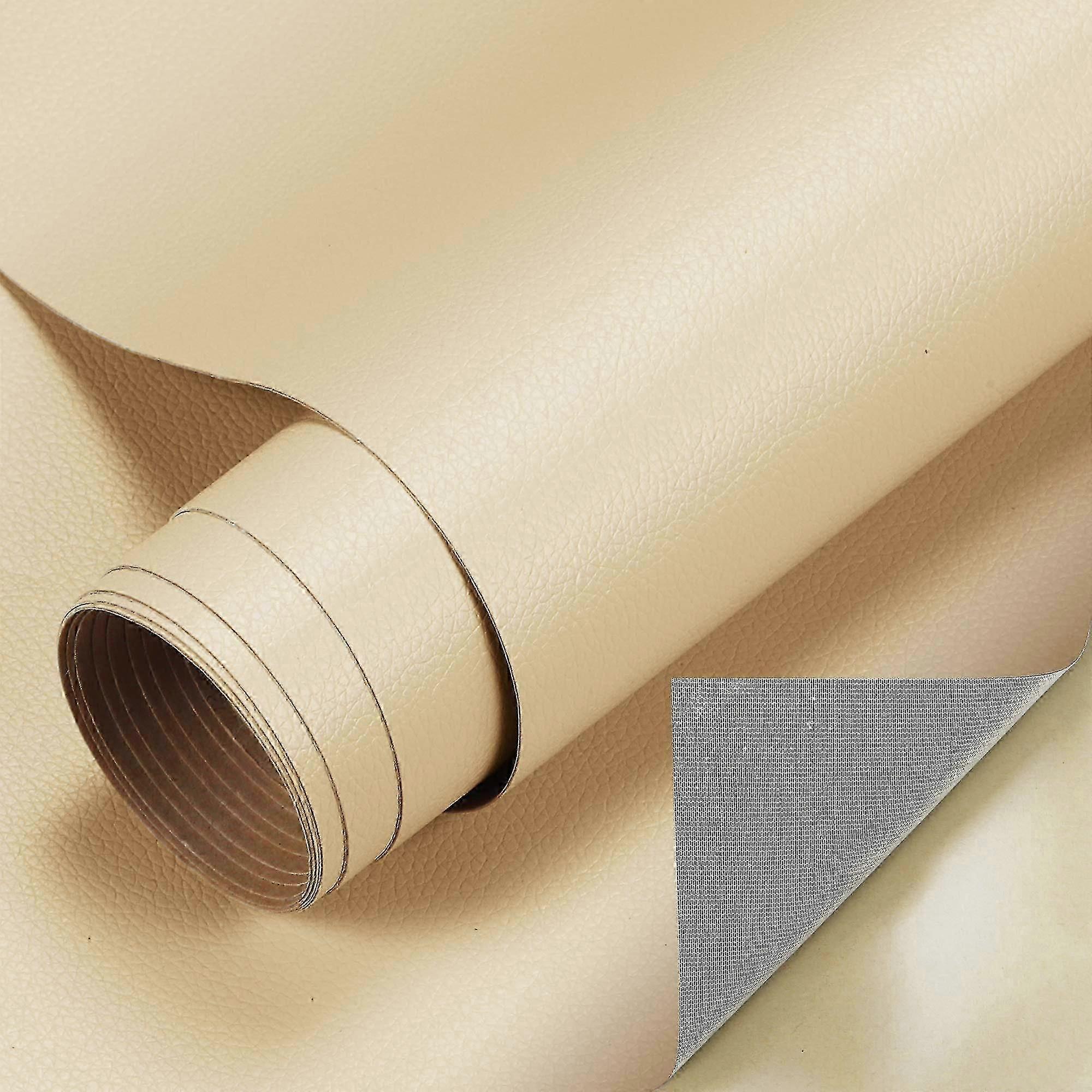 Läderreparation Patch Tape Kit För Soffor 50x137cm Lim För Läder Soffa Möbler Soffa Bilstol Bälten Handväskor Jackor