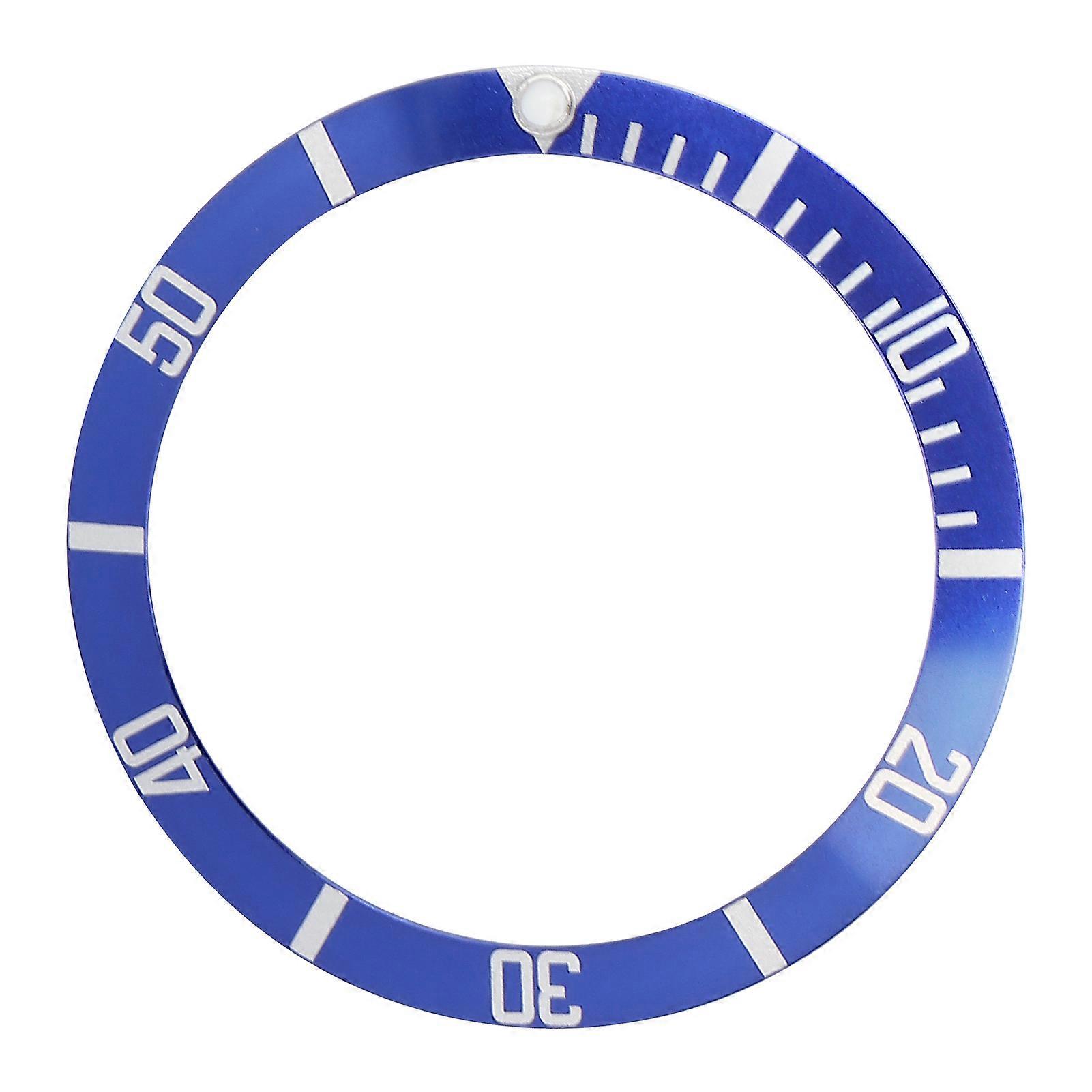 Professional Wristwatch Bezel Insert Loop Replacement Watch Bezel Insert Ring AccessoryBlue