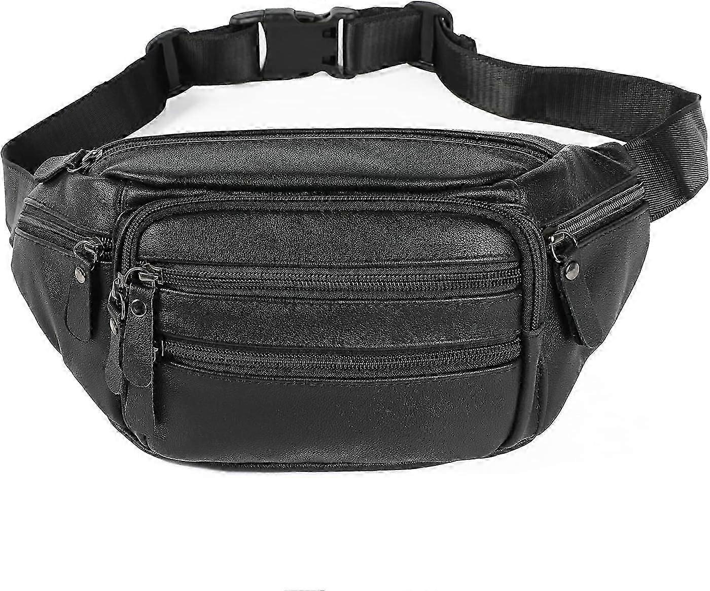 حزمة فاني جلدية للمشي لمسافات طويلة للجري في السفر يوميا